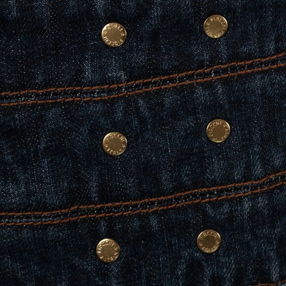 Jean Paul Gaultier Corset Waist Denim Jacket IT 42 - Picture 15 of 16